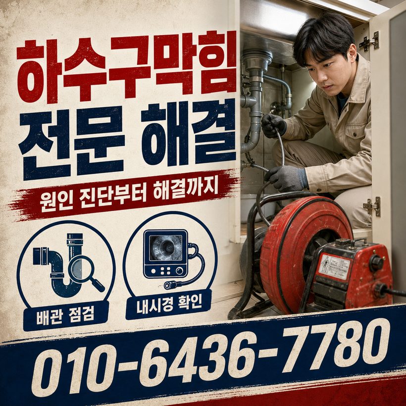 녹산동 하수구막힘 빠른출동 2