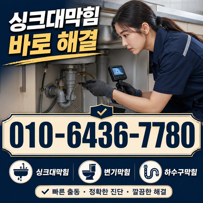 서포면 하수구막힘 빠른출동 2